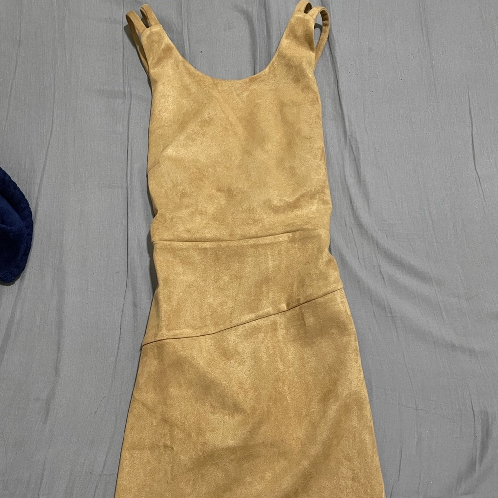 Suede Dress